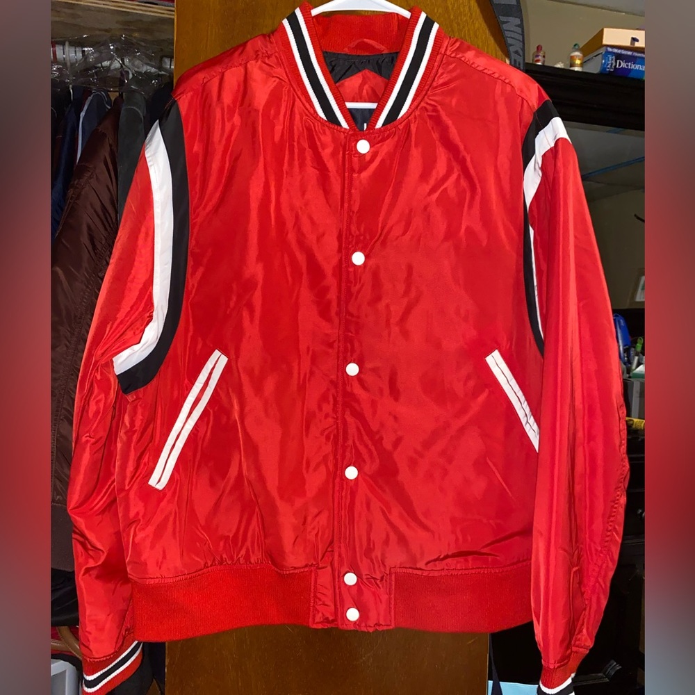 COPY - Foot Locker’s LCKR Varsity red Chicago jacket
